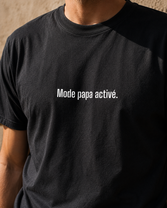 T-shirt Mode Papa Activé.
